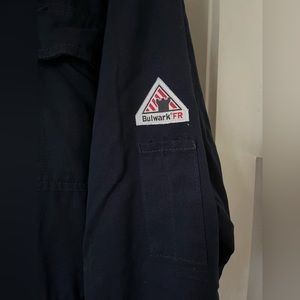 Bulwark flame resistant coveralls